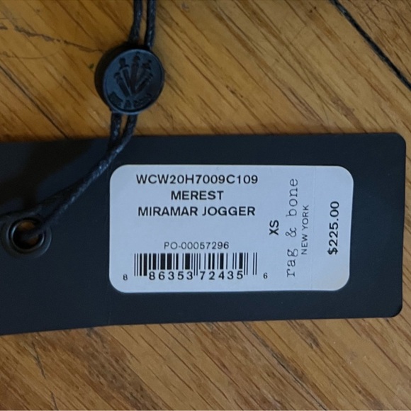 Rag & Bone Miramar Jean Joggers, NEW - Picture 8 of 8